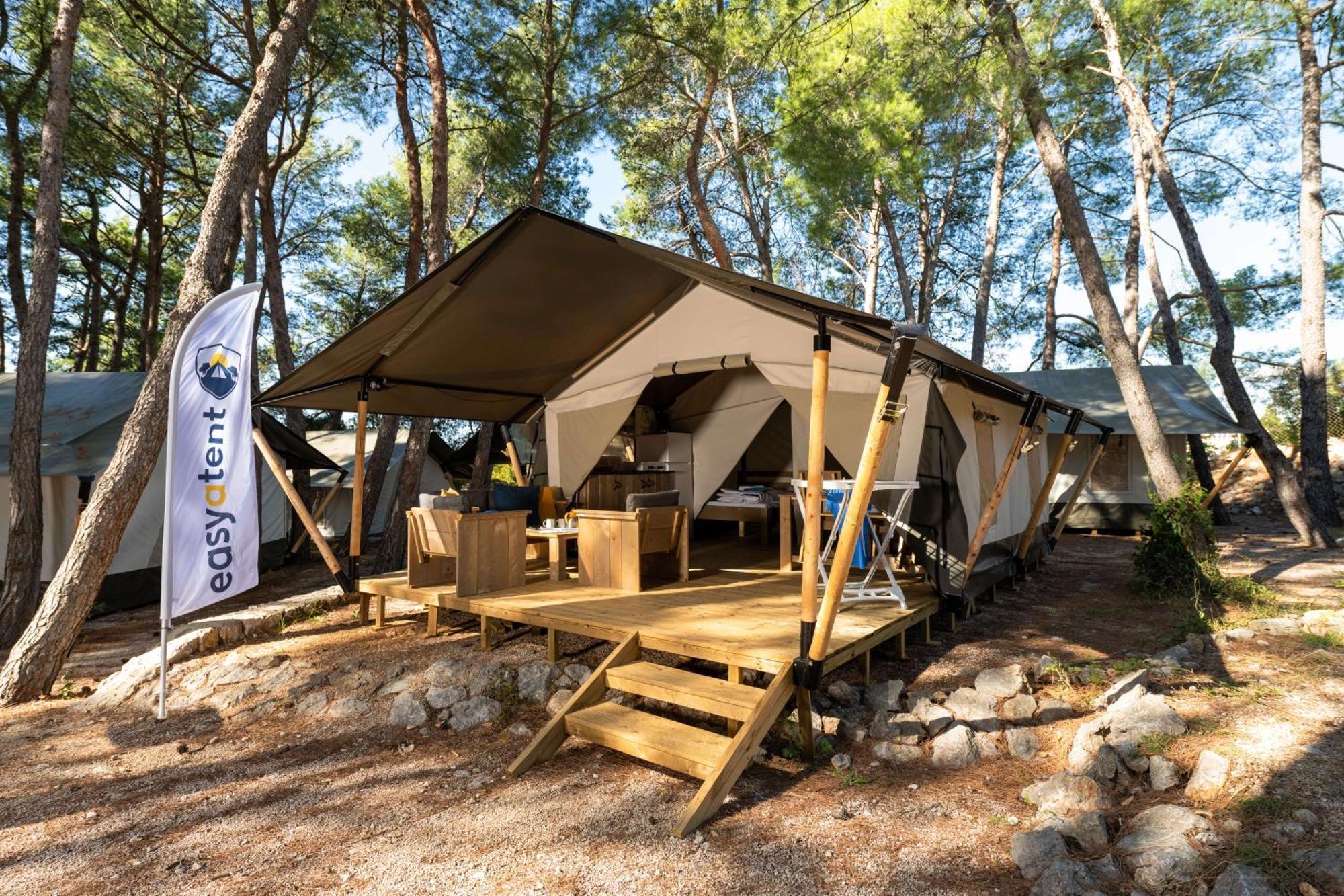 Easyatent Safari Tent Comfort Krk คิร์ก ภายนอก รูปภาพ